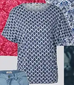 Tchibo Eduscho Blusenshirt, Minimal-Alloverprint Angebot