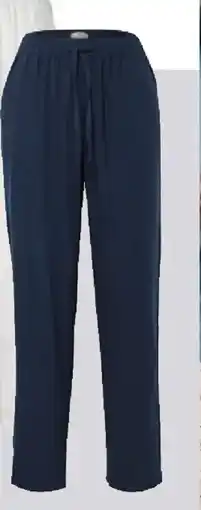 Tchibo Eduscho Leinenhose, navy Angebot