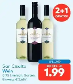 T&G San cisalto wein Angebot