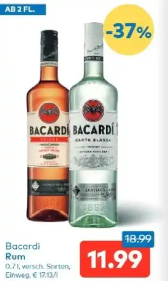 T&G Bacardi rum Angebot