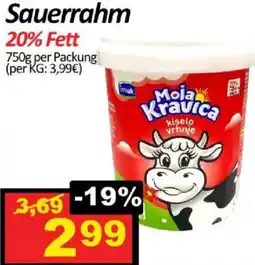 Wurstico Sauerrahm 20% fett Angebot