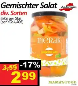 Wurstico Gemischter Salat Angebot