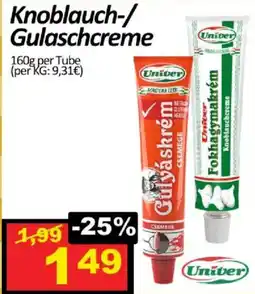 Wurstico Knoblauch-/ Gulaschcreme Angebot
