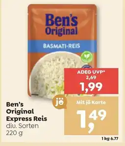 ADEG Ben's original express reis Angebot