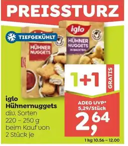 ADEG Iglo hühnernuggets Angebot