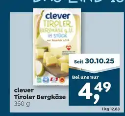 ADEG Clever tiroler bergkäse Angebot
