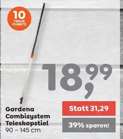 ADEG Gardena combisystem teleskopstiel Angebot