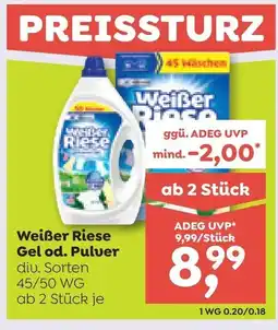 ADEG Weißer Riese Gel od. Pulver Angebot