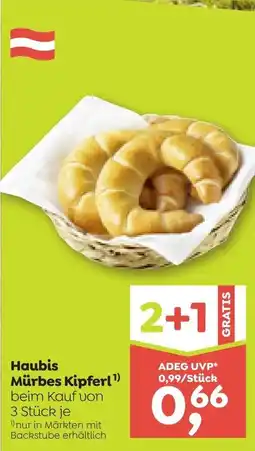 ADEG Haubis Mürbes Kipferl¹ Angebot