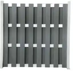Hellweg Hartmann Zaun-Grundelement WPC/Alu Angebot