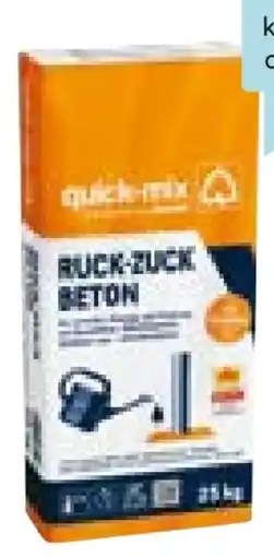 Hellweg Quick-Mix Ruck-Zuck Beton Angebot