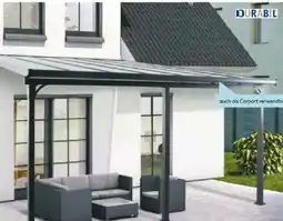 Hellweg Durabil Terrassenüberdachung Angebot