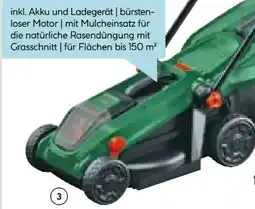 Hellweg Bosch Akku-Rasenmäher Rotak 18V-32 Angebot