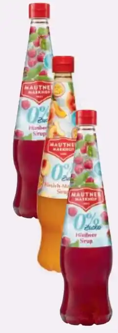Metro Mautner Markhof Sirup Angebot
