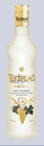 Metro Tekirdag Raki Gold Series Angebot