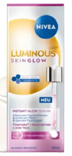 dm Nivea Luminous Skin Glow Serum Angebot