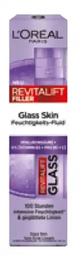 dm L'Oréal Paris Revitalift Filler Glass Skin Feuchtigkeits-Fluid Angebot