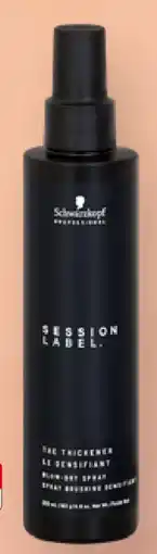 dm Schwarzkopf Professional Session Label The Thickener Föhnspray Angebot