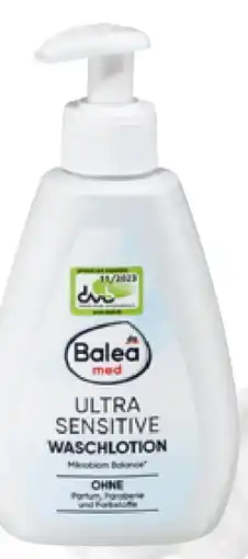 dm Balea Med Flüssigseife Waschlotion Ultra Sensitive Angebot