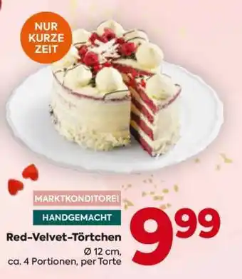 Billa Red-Velvet-Törtchen Angebot