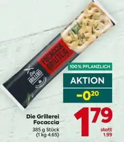 Billa Die Grillerei Focaccia Angebot