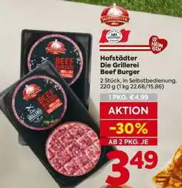 Billa Hofstädter Die Grillerei Beef Burger Angebot