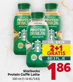 Billa Starbucks Protein Caffé Latte Angebot