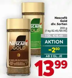 Billa Nescafé Gold div. Sorten Angebot