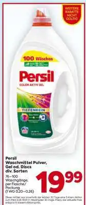 Billa Persil Waschmittel Pulver, Gel od. Discs div. Sorten Angebot