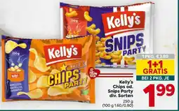 Billa Kelly's Chips od. Snips Party div. Sorten Angebot