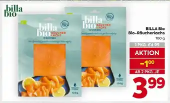 Billa BILLA Bio Bio-Räucherlachs Angebot