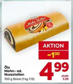 Billa Ölz Mohn- od. Nussstollen Angebot