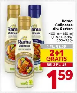 Billa Rama Culinesse div. Sorten Angebot