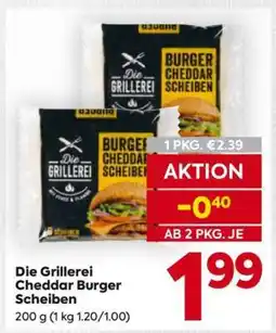 Billa Die Grillerei Cheddar Burger Scheiben Angebot