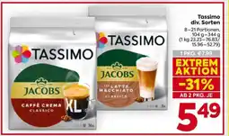 Billa Tassimo div. Sorten Angebot