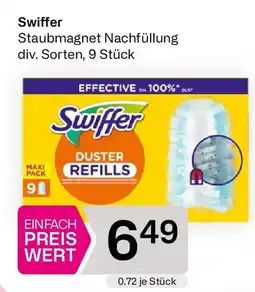 Bipa Swiffer staubmagnet nachfüllung Angebot