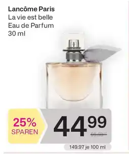 Bipa Lancôme Paris La vie est belle Eau de Parfum Angebot