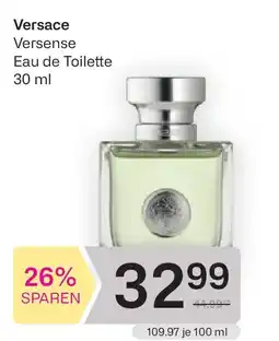 Bipa Versace Versense Eau de Toilette Angebot