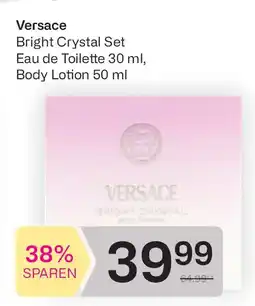 Bipa Versace Bright Crystal Set Eau de Toilette, Body Lotion Angebot