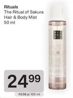 Bipa Rituals The Ritual of Sakura Hair & Body Mist Angebot
