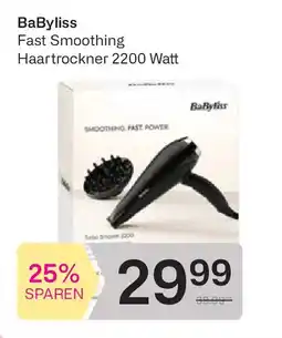 Bipa Babyliss fast smoothing haartrockner 2200 watt Angebot