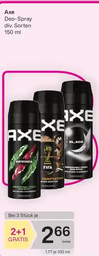 Bipa Axe Deo-Spray Angebot