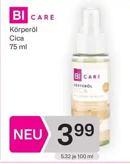 Bipa Bi care körperöl Cica Angebot