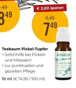 Martin Reformstark Teebaum pickel-tupfer Angebot