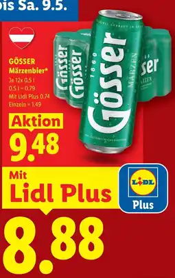 Lidl Gösser Märzenbier Angebot