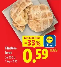 Lidl Fladen- brot Angebot