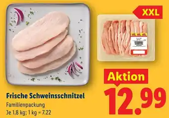 Lidl Frische Schweinsschnitzel Angebot