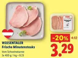 Lidl Wiesentaler Frische Minutensteaks Angebot
