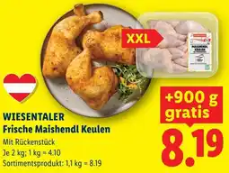 Lidl Wiesentaler Frische Maishendl Keulen Angebot