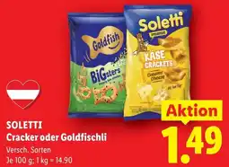 Lidl Soletti cracker oder goldfischli Angebot